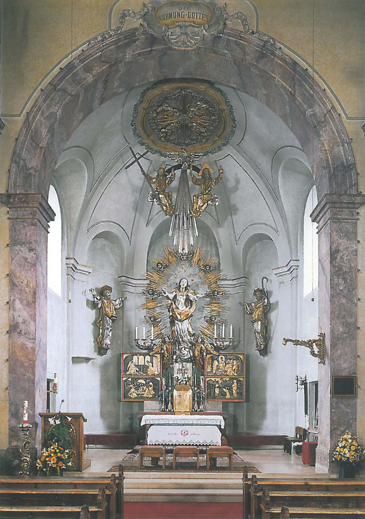 Pfarrkirche Obertrum, Hochaltar