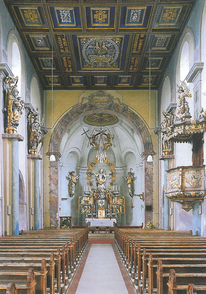 Pfarrkirche Obertrum Innenraum