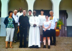 Die Reisegruppe aus Michaelbeuern bei den Steyler Missionaren in Asesewa in Ghana