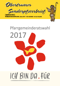 Sonderpfarrbrief No 148, Pfarrgemeinderatswahl Jänner 2017